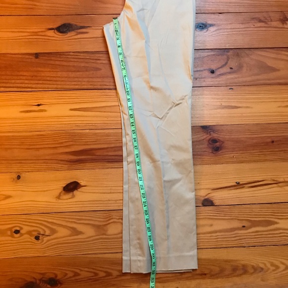 Laura Ashley Khaki Tapered Dress Pants, NWT, 10 - Picture 10 of 11